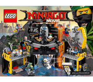 LEGO Garmadon's Volcano Lair Set 70631 Instructions