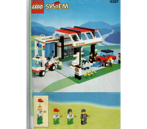 LEGO Gas N' Wash Express 6397 Instructions