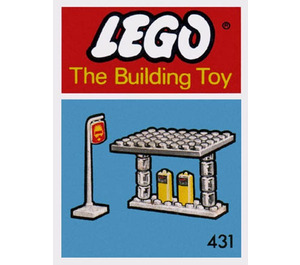LEGO Gas Station Set 431-1