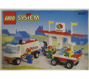 LEGO Gas Stop Shop Set 6562 Instructions