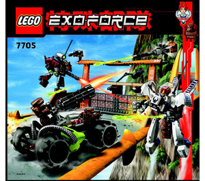 LEGO Gate Assault 7705 Instruktioner