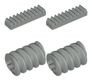 LEGO Gear And Worm Racks Set 9854