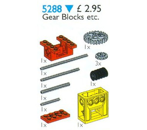 LEGO Gear Blocks, Housings and Axles Set 5288