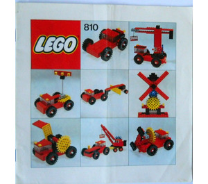 LEGO Gear set 810-3 Instructions