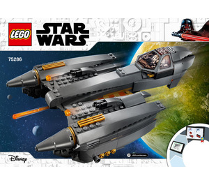 LEGO General Grievous's Starfighter Set 75286 Instructions