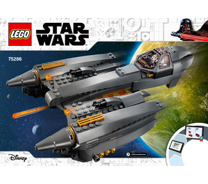 LEGO General Grievous's Starfighter 75286 Ohjeet