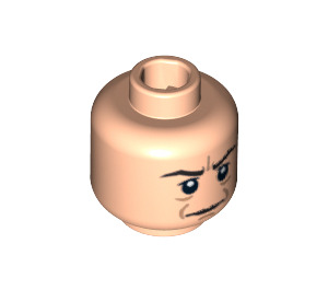 LEGO General Rieekan Head (Recessed Solid Stud) (92863 / 93206)