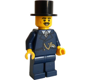 LEGO General Store Customer - Male with Top Hat Minifigure