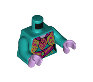 LEGO Genie Dancer Minifig Torso (973 / 76382)