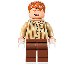 LEGO George Weasley con Laughing Cara Minifigura