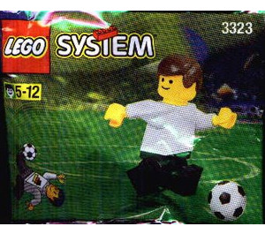 LEGO German Footballer en Bal 3323
