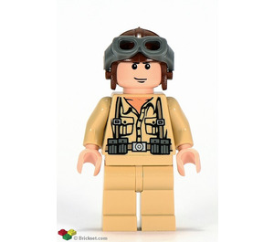 LEGO German Soldat 5 Minifigur