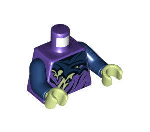LEGO Ghost Ninja Attila Minifig Torso (973 / 76382)