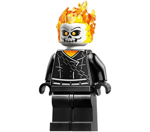 LEGO Spöke Rider (Johnny Blaze) med Spikar Bälte Minifigur