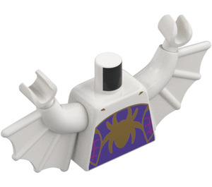 LEGO Ghost-Spider with Gold Spider Logo and Wings Minifig Torso (973 / 10677)