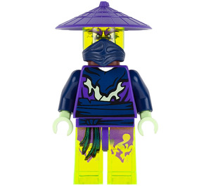 LEGO Ghost Warrior Cowler met Scabbard minifiguur