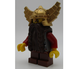 LEGO Giant Chess Set Dwarf with Dark Brown Beard Minifigure