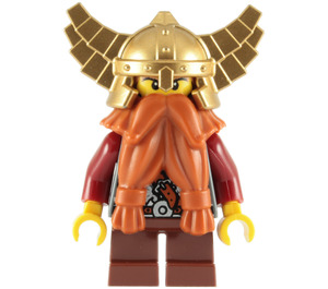 LEGO Giant Chess Set Dwarf with Dark Orange Beard Minifigure