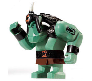 LEGO Giant Troll (Verde sabbiato) Minifigure