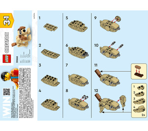 LEGO Gift Animals 30666 Instruktioner