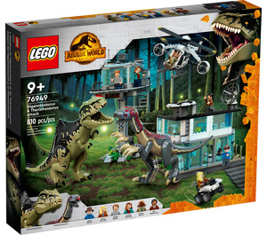 LEGO Giganotosaurus & Therizinosaurus Attack Set 76949 Packaging