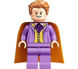 LEGO Gilderoy Lockhart med Lavendel Dragt Minifigur