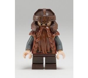 LEGO Gimli mit Kurze Beine und Eyelids Minifigur