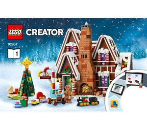 LEGO Gingerbread House Set 10267 Instructions
