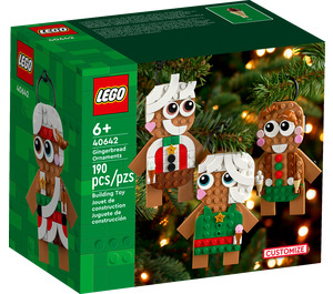 LEGO Gingerbread Ornaments 40642 Packaging