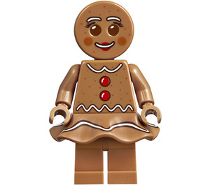 LEGO Gingerbread Woman Figurine