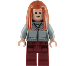 LEGO Ginny Weasley with Gray Cardigan Minifigure