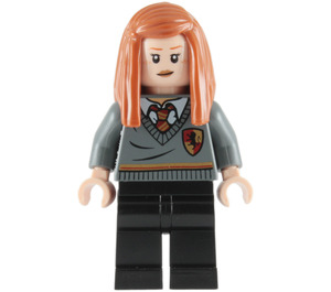 LEGO Ginny Weasley met Gryffindor School Uniform minifiguur