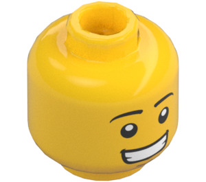 LEGO Giraffe Guy Minifigure Head (Recessed Solid Stud) (3626 / 49987)