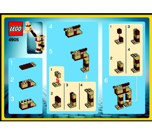 LEGO Giraffe Set 4905 Instructions