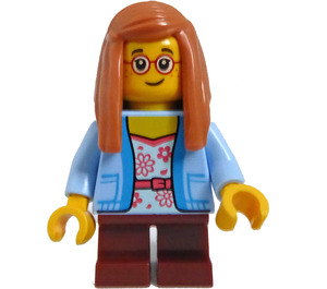 LEGO Girl - Bright Light Haut Figurine