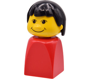 LEGO Girl Finger Puppet Basic minifiguur