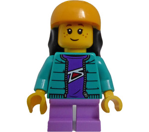 LEGO Meisje Skater - First League Minifiguur