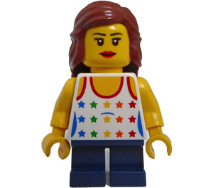 LEGO Dívka s Tanktop Minifigurka