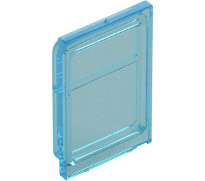 LEGO Glass for Door with Top and Bottom Lip (4183)