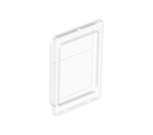 LEGO Glas for Deur met boven- en onderlip (4183)