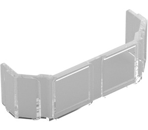 LEGO Glas til Tog Foran 2 x 6 x 2 (17457 / 47490)