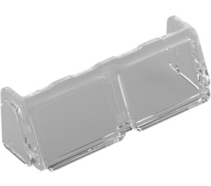 LEGO Glass for Windscreen 2 x 6 x 2 (13756 / 35168)