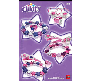 LEGO Glitter & Sparkle Beauty Set 7555 Instructions