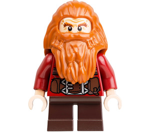 LEGO Gloin met Donkeroranje Haar  Minifiguur