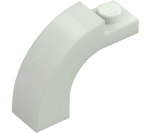 LEGO Glow in the Dark Solid White Arch 1 x 3 x 2 with Curved Top (6005 / 92903)