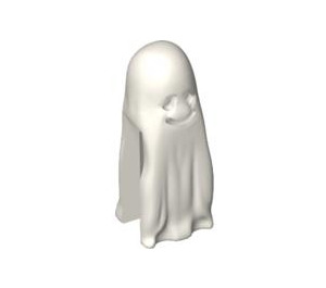 LEGO Glow in the Dark Transparent White Ghost Shroud with Smile (2588)