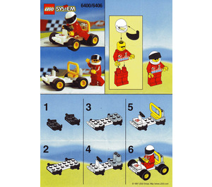 LEGO Go-Kart Set 6406 Instructions