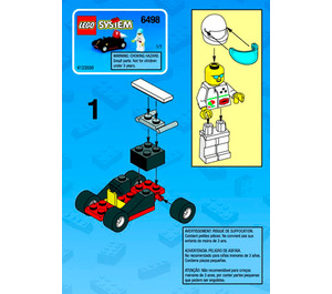 LEGO Go-Kart Set 6498 Instructions