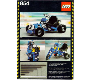 LEGO Go-Kart Set 854 Instructions