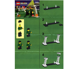 LEGO Goals et Linesmen 3303 Instructions